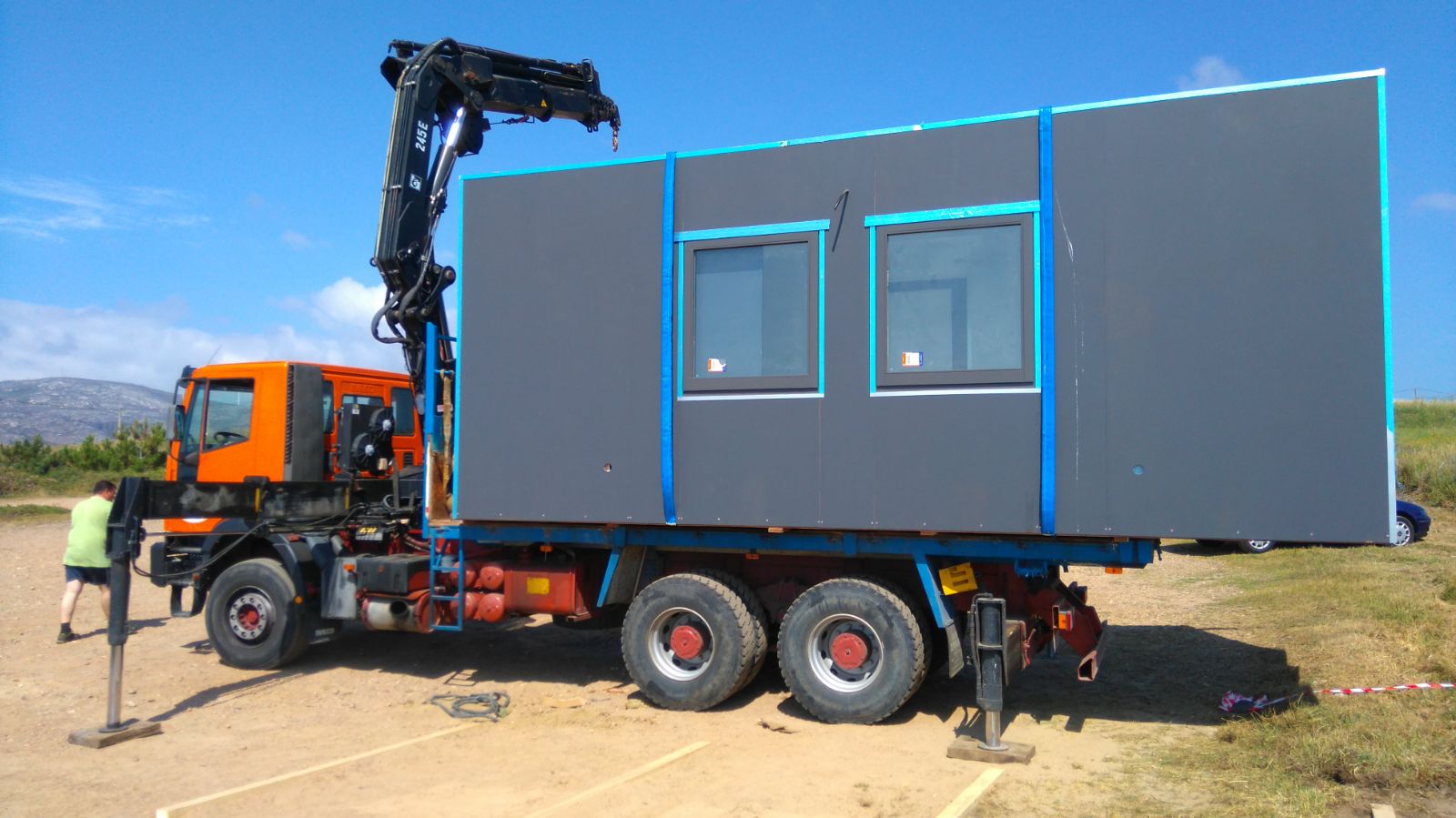 Módulo de Información en Castro Baroña