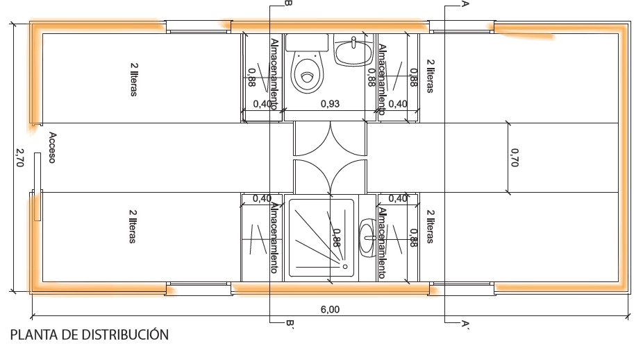 Módulo de Información en Castro Baroña