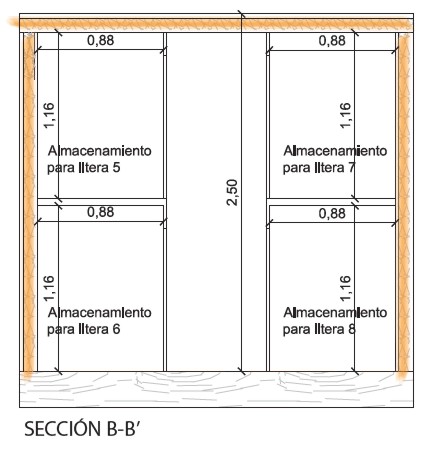 Módulo de Información en Castro Baroña