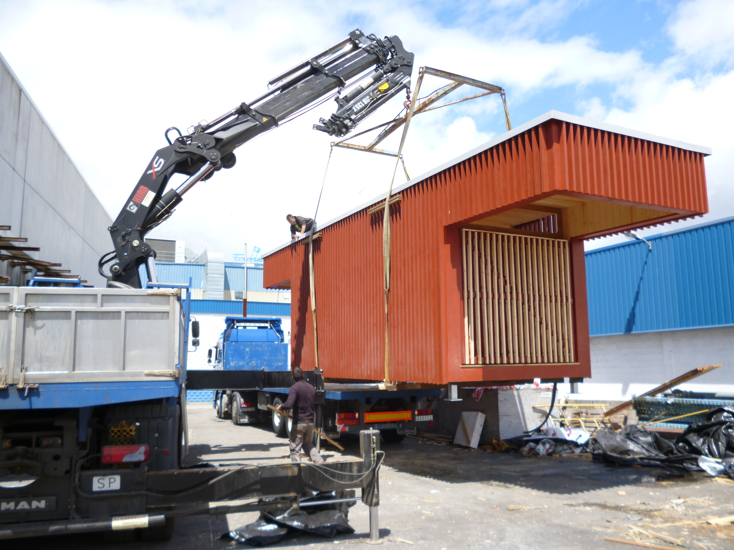 Módulo de Información en Castro Baroña